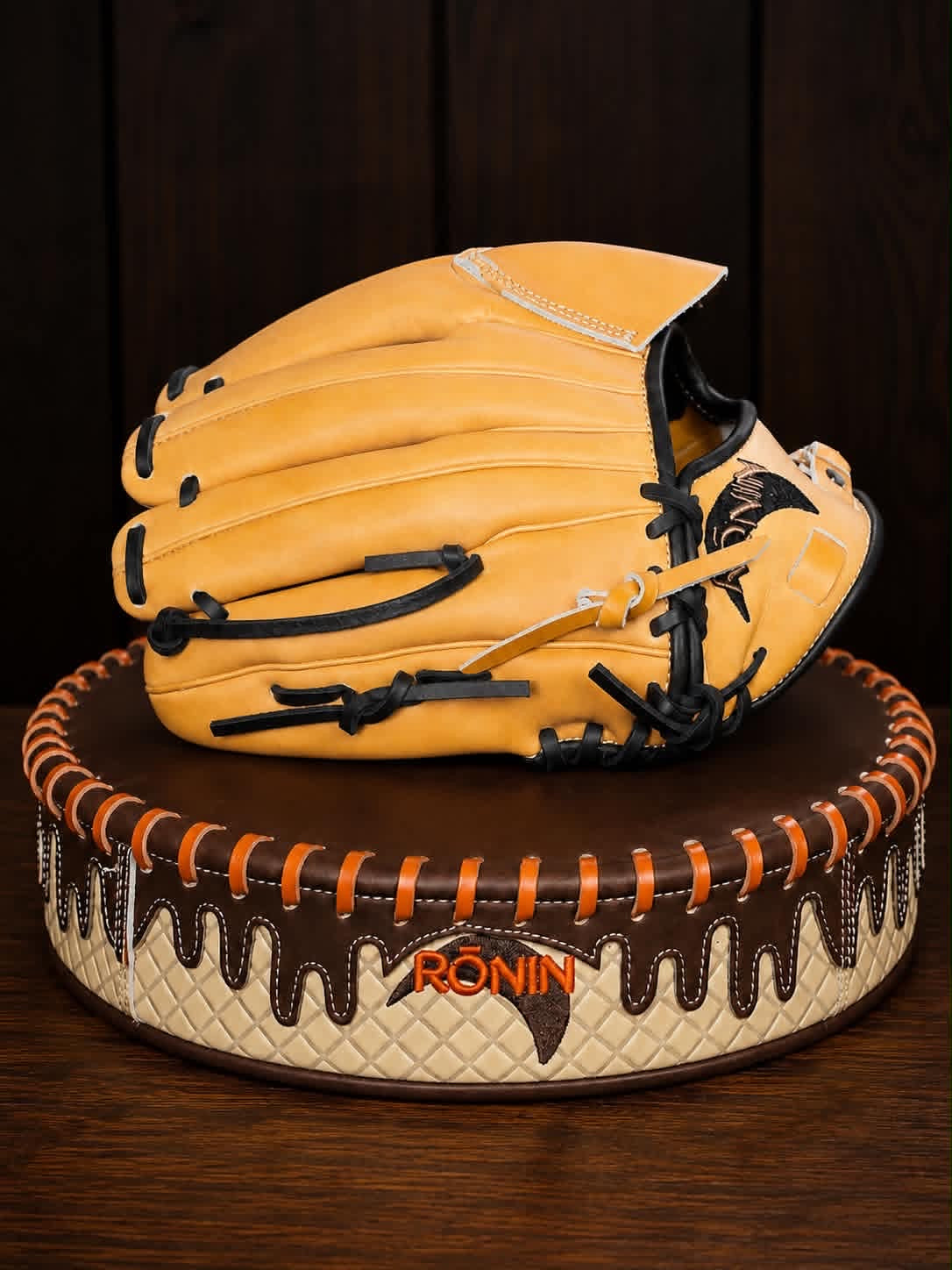 RONIN “Caramel Drip” 12” Pitcher Baseball Glove