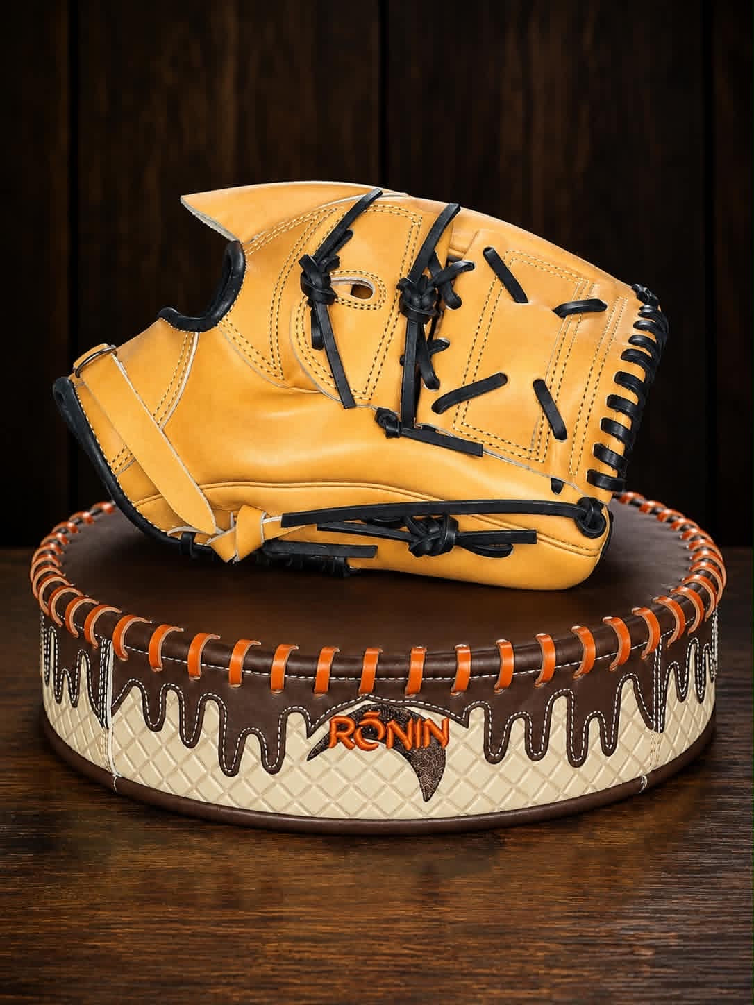 RONIN “Caramel Drip” 12” Pitcher Baseball Glove
