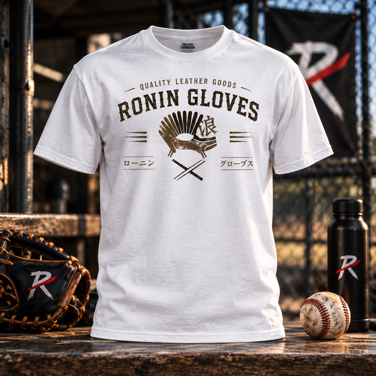 Ronin Leatherworks Heritage Baseball Tee™