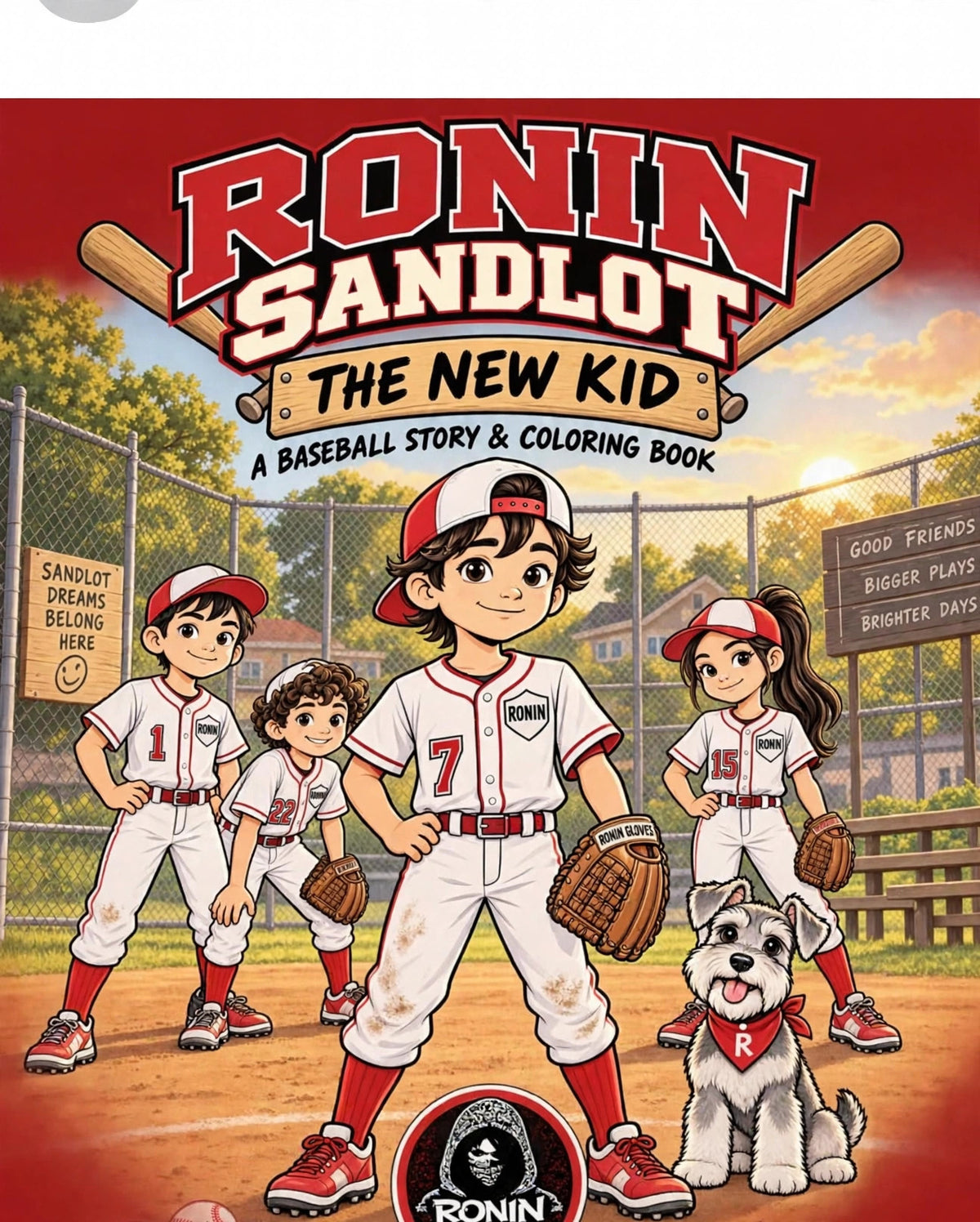 Ronin Sandlot: The New Kid front cover
